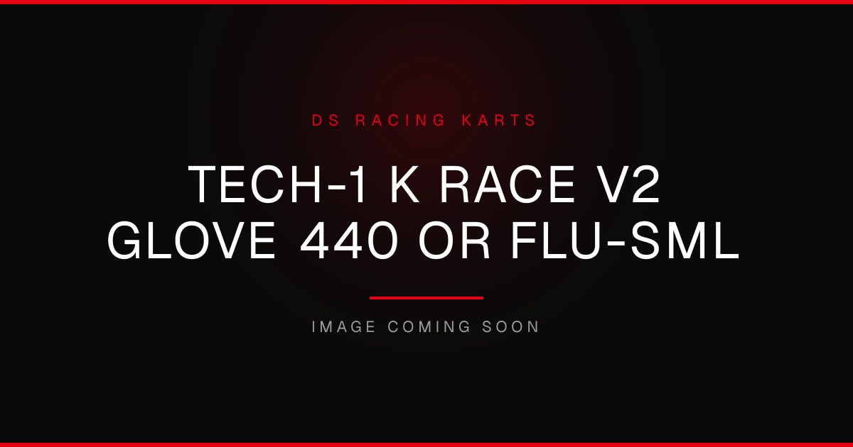 TECH-1 K RACE V2 GLOVE 440 OR FLU-SML | DS Racing Karts