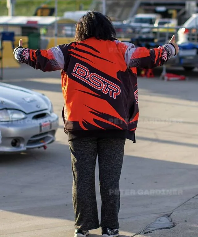 DSR racing jersey – at the track