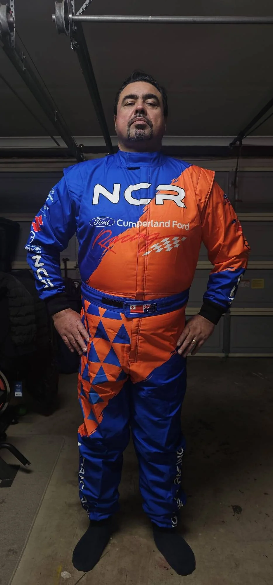 NCR No Chance Racing – finished suit on driver